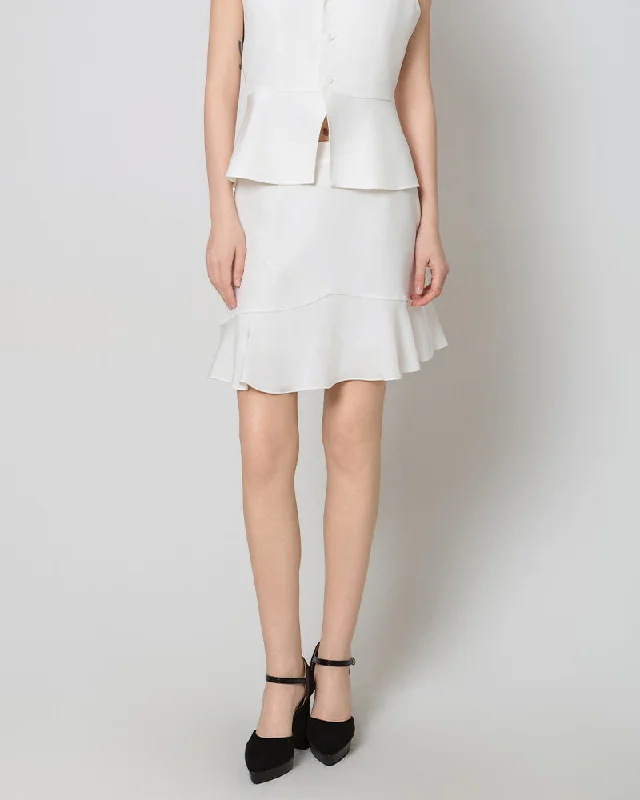 Wedding Dresses for Bridal Look -40 Momme Silk Mini Skirt