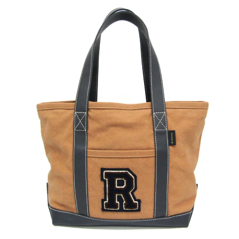 Durable handle bags for heavy-duty everyday use -Russet   Canvas Pvc Tote Bag (Pre-Owned)