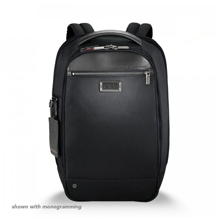 Expandable travel backpack for extra souvenir space -@Work Slim Backpack