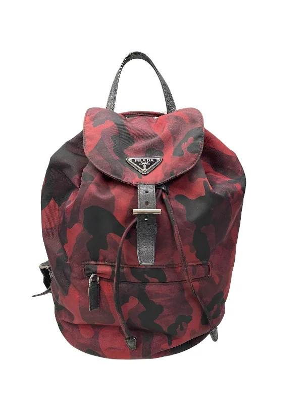 Tactical military backpack for rugged field missions -Backpack Designer By Prada  Size: Medium