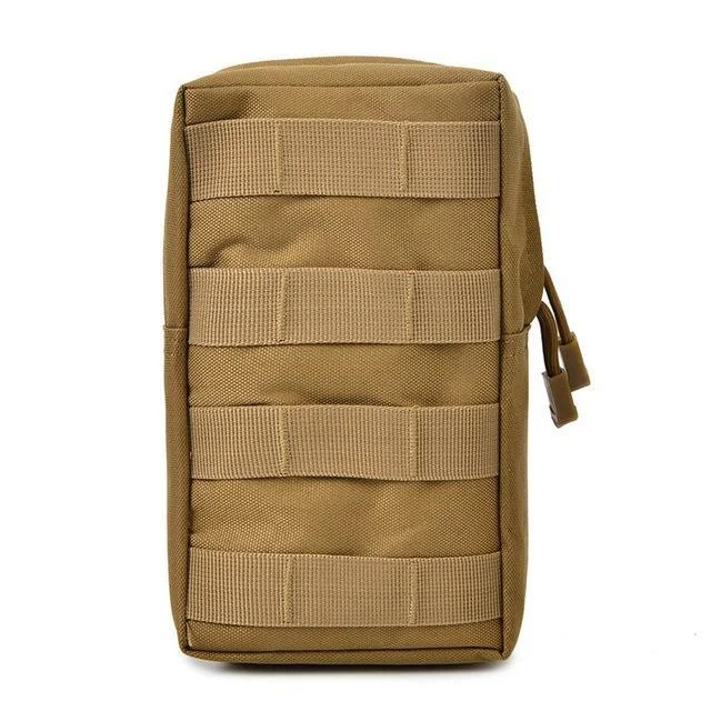 Anti-theft travel backpack with secret back pocket -Military 600D MOLLE Utility Pouch