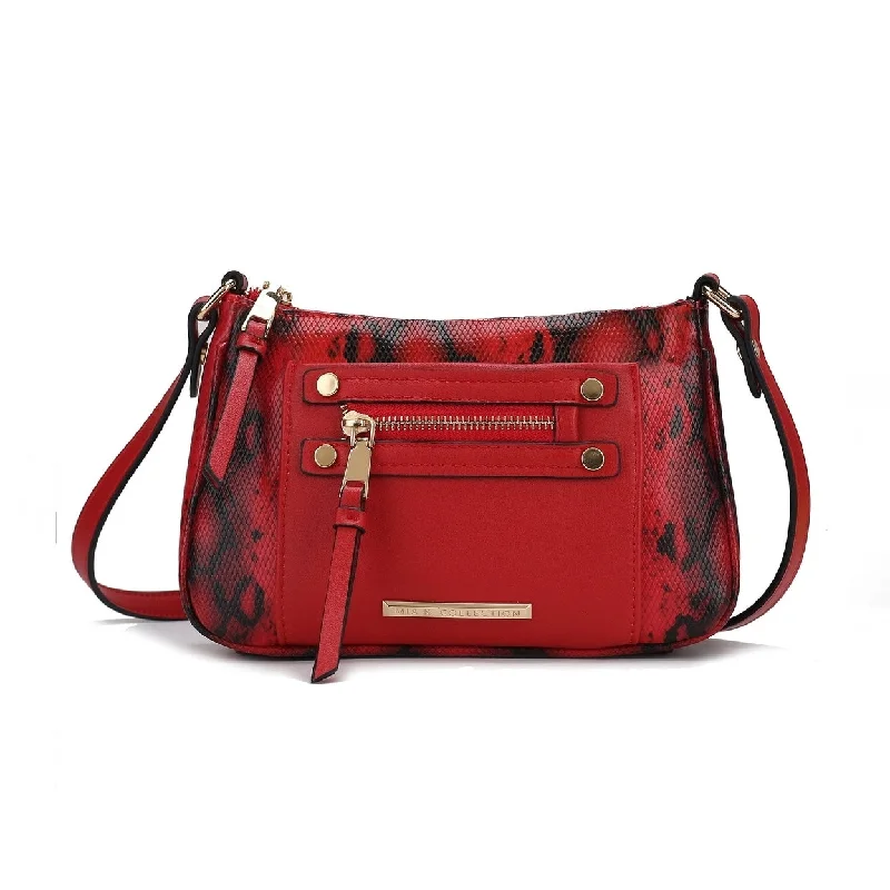 Handle bags with vintage vibes for nostalgia -Essie Embossed Crossbody Bag