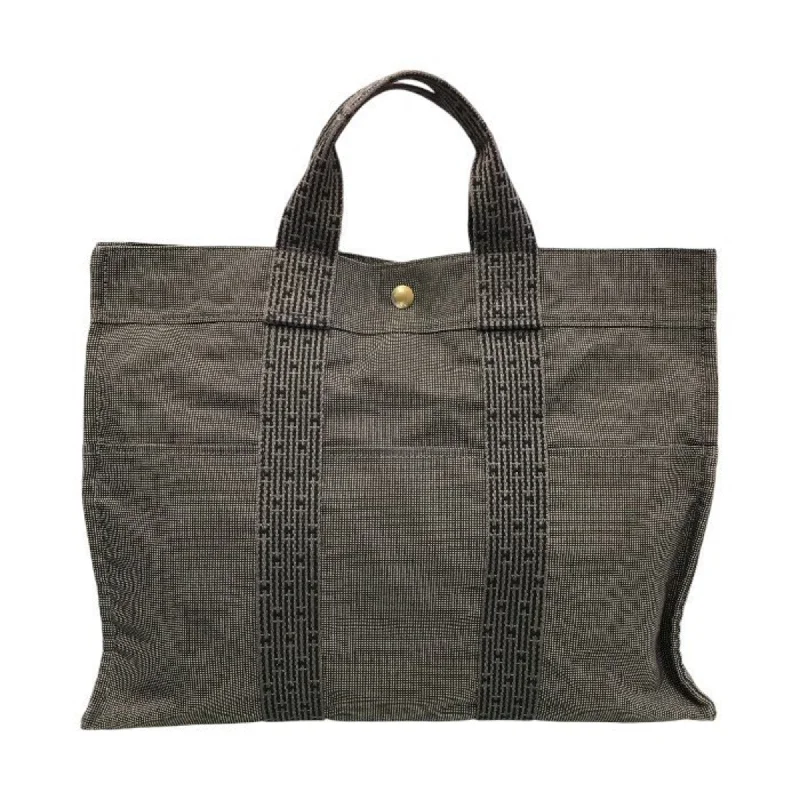 Handle bags with camouflage patterns for edge -Hermes   Canvas Tote Bag (Pre-Owned)