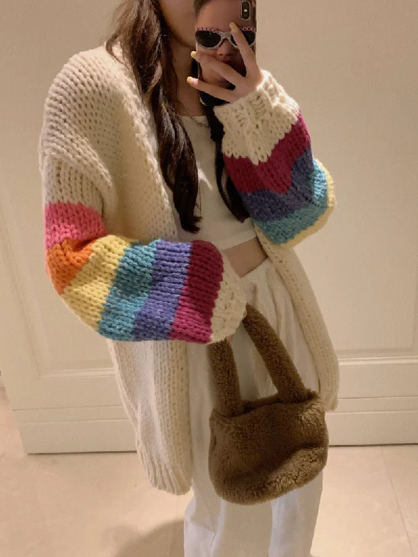 Colorful cardigan