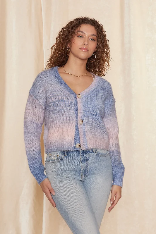 Open - front cardigan for a relaxed look -Alicia Cardigan