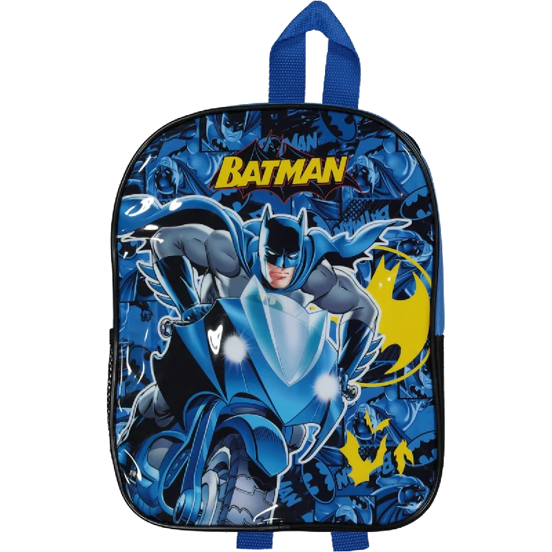 Compact backpack with side water bottle holders -Batman Backpack