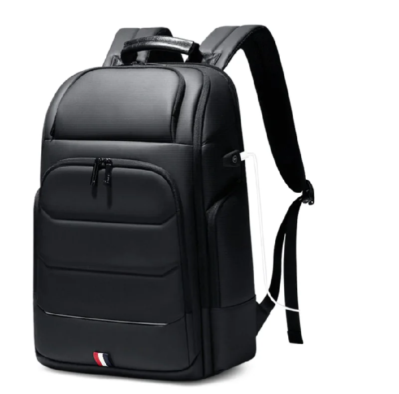 Stylish minimalist backpack for modern nomad life -Men's Large Executive Backpack with USB Charging