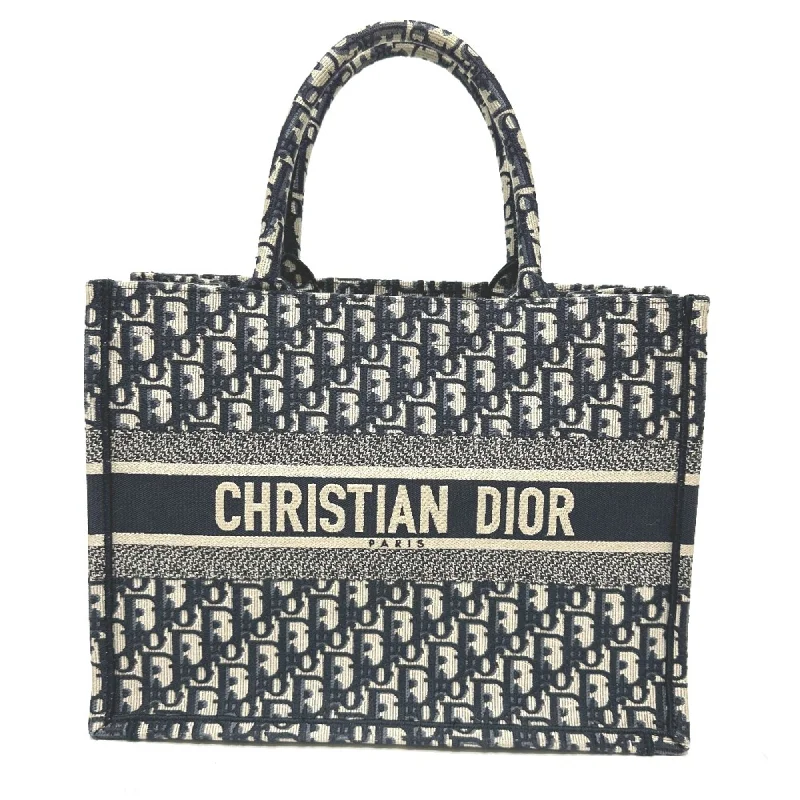 Handle bags with tropical leaves for summer -Christian Dior  Cloth Tote Bag (Pre-Owned)