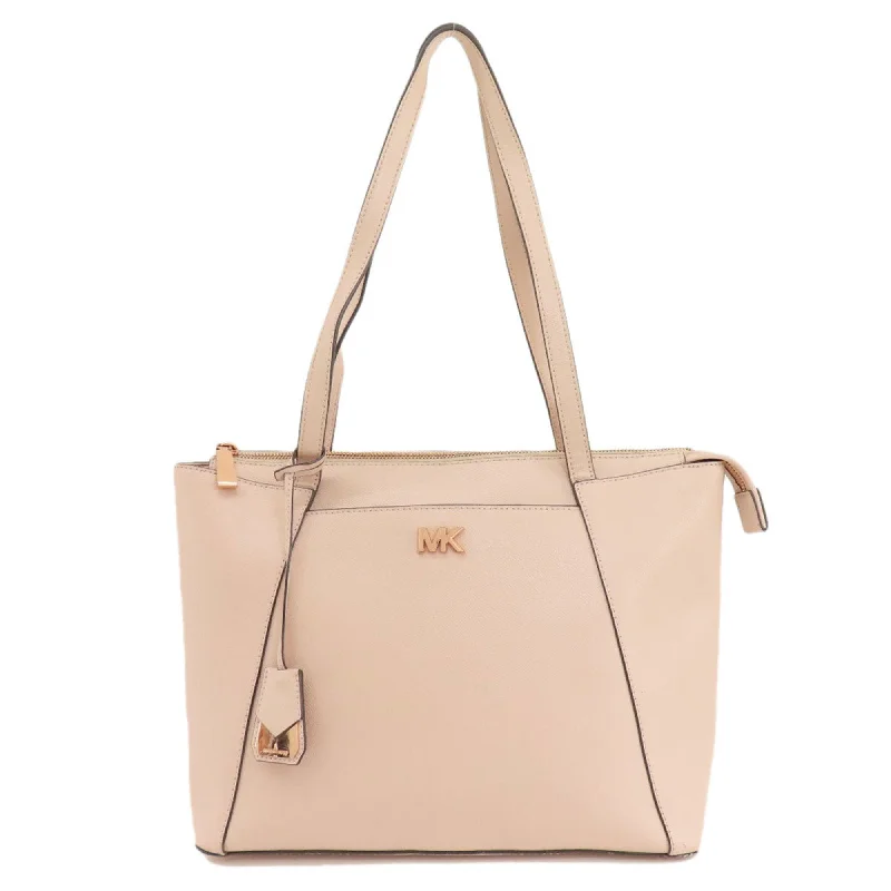 Foldable handle bags for easy storage convenience -Michael Kors  Leather Tote Bag (Pre-Owned)