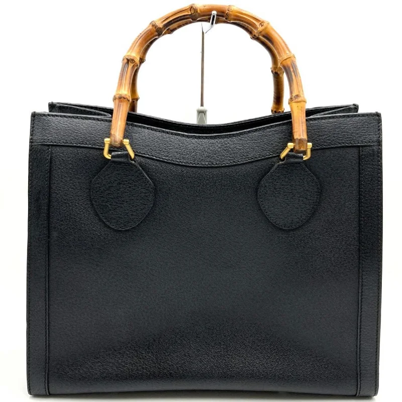 Handle bags with durable hemp for sustainability -Gucci  Leather Handbag Tote Bag (Pre-Owned)