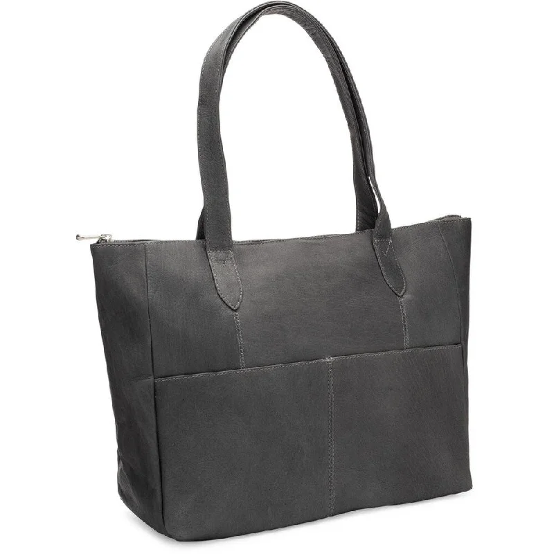 Handle bags with structured shapes for class -Le Donne Leather Delilah Slip Tote