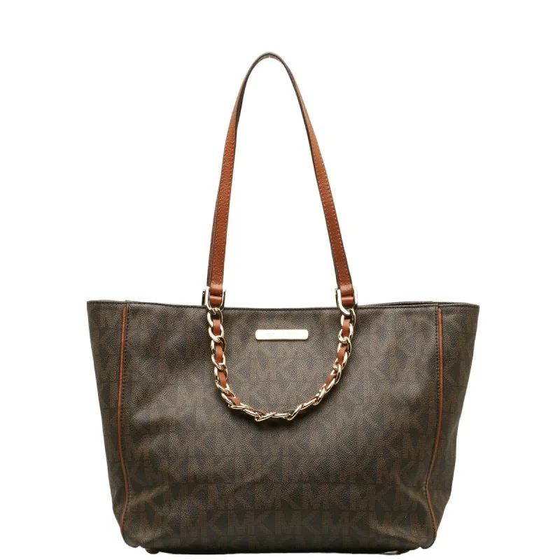 Handle bags with sturdy canvas for longevity -Michael Kors  Leather Handbag Tote Bag (Pre-Owned)