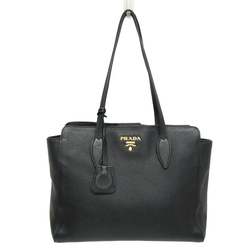 Handle bags with lightweight fabric for ease -Prada  Leather Tote Bag (Pre-Owned)