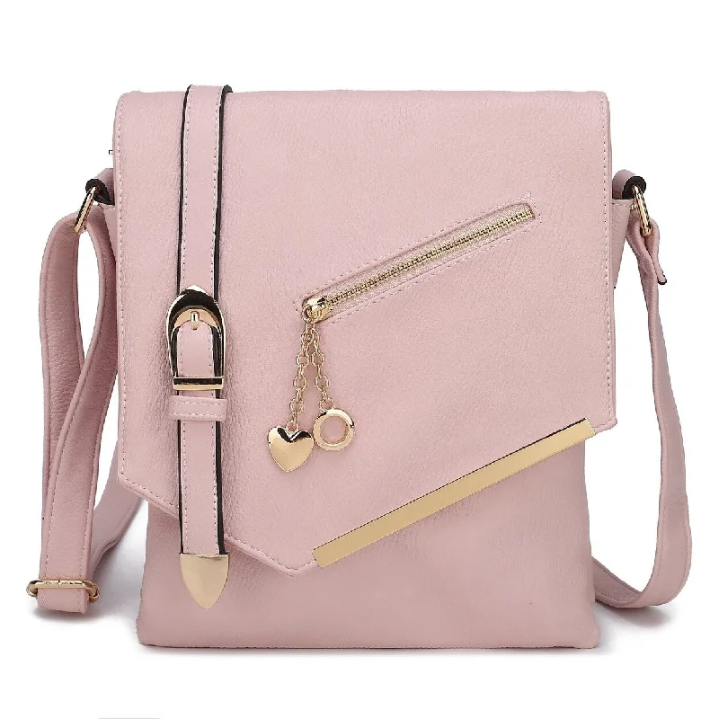 Handle bags with modern logos for branding -Jasmine Crossbody Bag