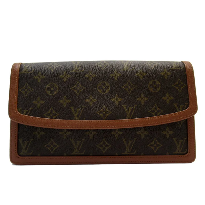 Foldable handle bags for easy storage convenience -Louis Vuitton  Monogram Monogram Clutch Bag Pochette (Pre-Owned)