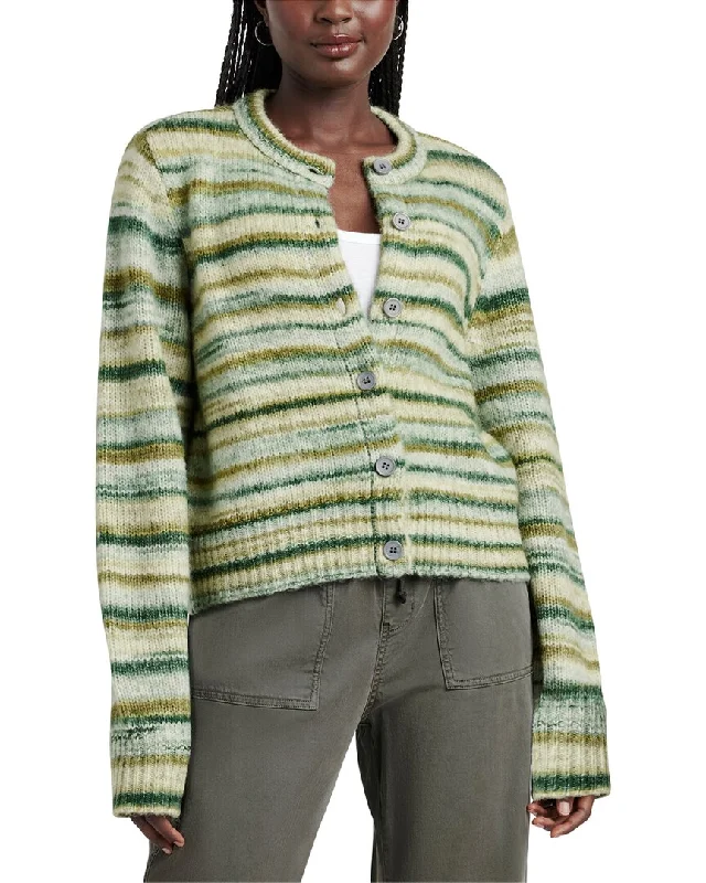 Weekend - cardigan for relaxed outings -Splendid Daniella Wool-Blend Sweater Cardigan