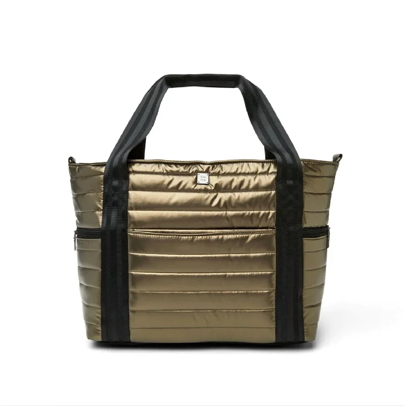 Handle bags with sleek hardware for sophistication -Women's Jetset Wingman Bag In Pearl Pyrite