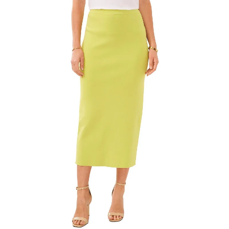 Tie-up Dresses for Decorative -Vince Camuto Womens Pencil Pull On Midi Skirt