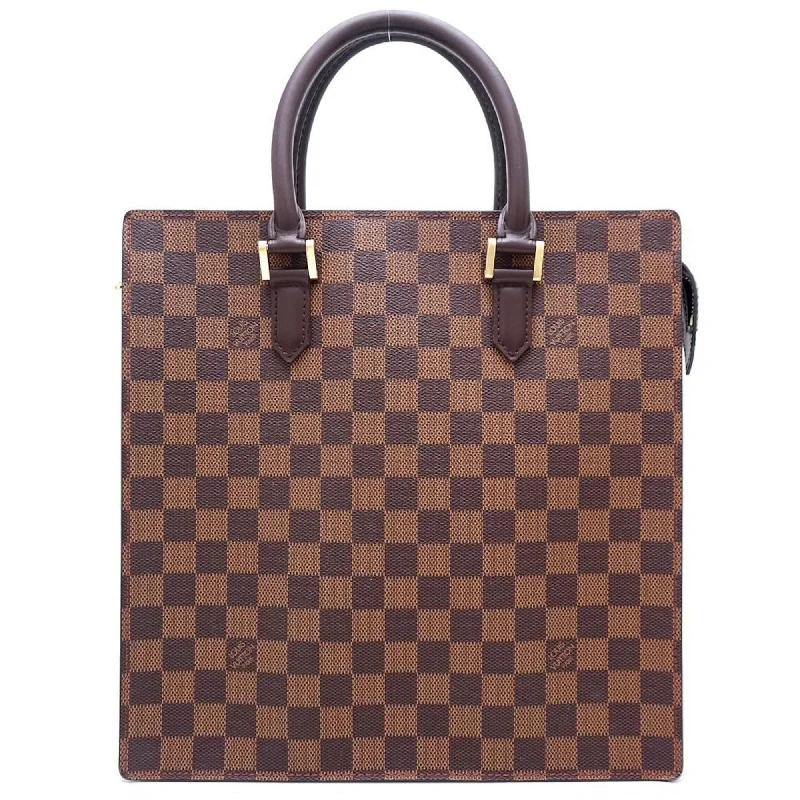 Durable handle bags for heavy-duty everyday use -Louis Vuitton Damier Canvas Ebene Galle Damier Canvas Tote Bag (Pre-Owned)