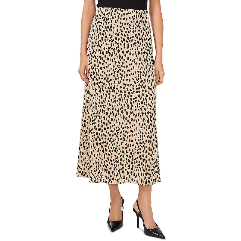 Shift Dresses for Simple Look -Vince Camuto Womens Midi Elastic Waist Midi Skirt