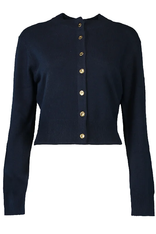 Elegant - cardigan for formal occasions -THE AUBREY CARDIGAN - NAVY