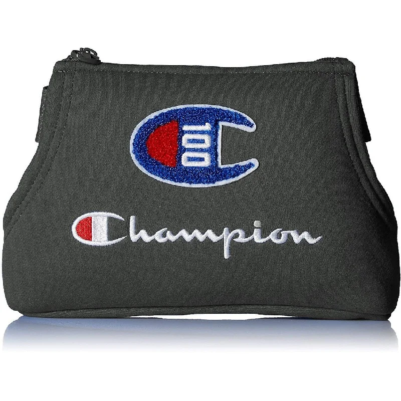 Designer handle bags with luxury logo detailing -Champion Unisex 100 Year Pocket Pack Black